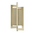 Eurofase Livra Modern LED Indoor Sconce, 1-Light, Geometric, Dimmable, Gold 44075-026